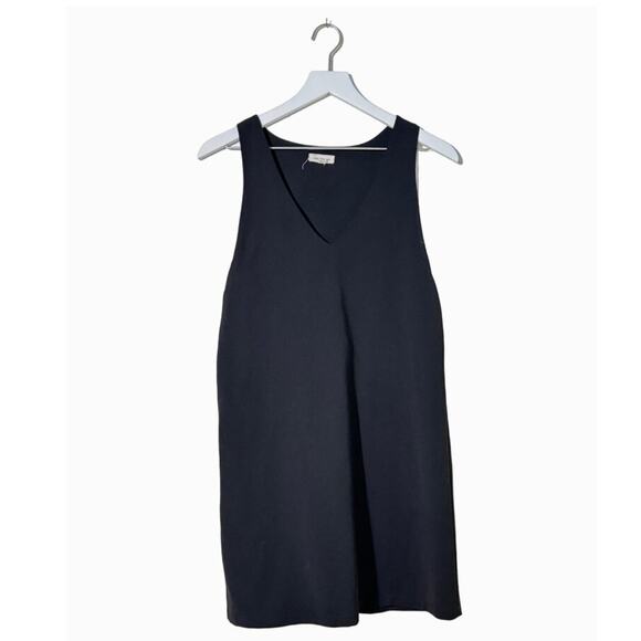 Silence + Noise Sleeveless V-Neck Shift Dress Modern Minimalist Size Small - Picture 1 of 6